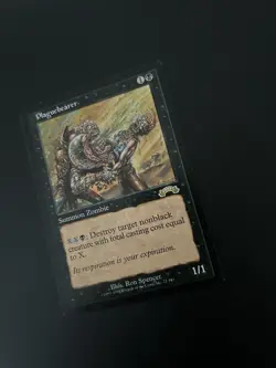 Plaguebearer 71 Rare Exodus Magic: The Gathering Lightly Played MTG - Image 3