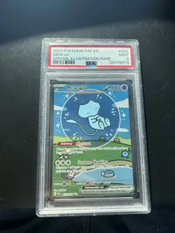 Pokemon TCG Paldean Fates PSA 9 BUBBLE MEW - Image 1