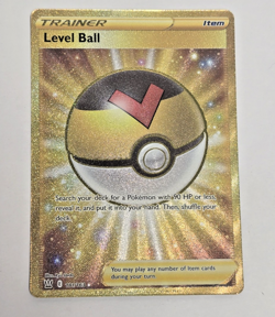 Pokemon TCG Swsh05 Battle Styles Level Ball 181/163 Secret Rare Trainer Holo - Image 1