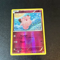 Pokemon TCG Clefairy 50/83 Generations Common Reverse Holo LP - Image 1
