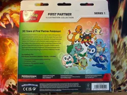 POKEMON FIRST PARTNER ILLUSTRATION COLLECTION SERIES 1 BOX NEW Free Shipping - Image 2
