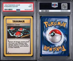1999 Pokemon Base Set Unlimited #85 Pokemon Center PSA 9 - Image 3