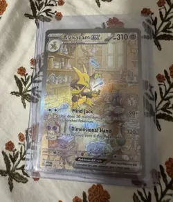 Pokemon Company Alakazam ex 201/165 SV 151 Full Art Holo 310 HP English - Image 1