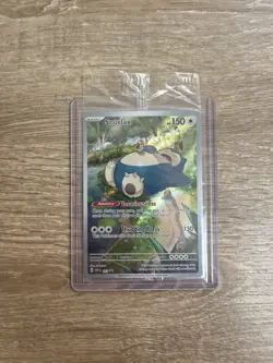 SEALED, STAMPED - Snorlax SVP051 Pokemon Center Stamped 151 ETB Promo - Image 1