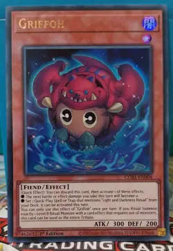 Griffoh Yu-Gi-Oh! Ultra Rare 1st Ed CORI-EN004 - Image 1