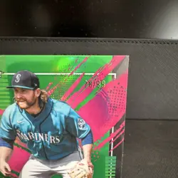 Topps Finest 2026 Brendan Donovan Seattle Mariners #214 Green rare /99 - Image 2