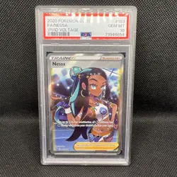 Nessa 183/185 Full Art Trainer Vivid Voltage PSA 10 - Image 1