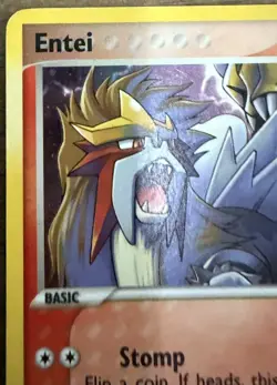 Gem Mint Entei - 1/17 - Holo Rare Pokemon POP Series 2 - Image 2