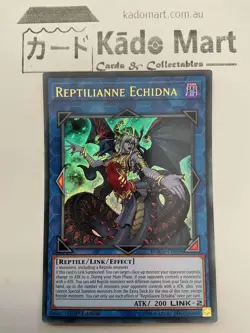 Reptilianne Echinda DUOV-EN047 Ultra Rare 1st Edition YuGiOh TCG Card - Image 1
