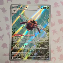 The Pokemon Company Pokemon TCG Ninjask 137/132 ME01 Holo IR EN 80 HP Stage 1 - Image 1