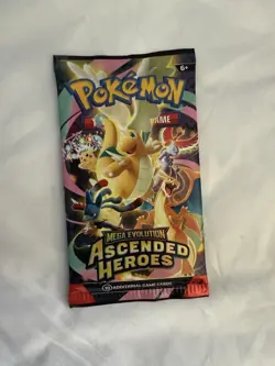 Pokemon Ascended Heroes 4 Booster Pack Lot SEALED Mega Meganium ex Box Pulls - Image 3