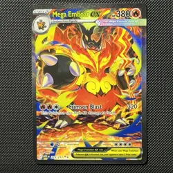 Mega Emboar ex - 273/217 - Ascended Heroes - SIR - Pokemon Card - NM - Image 1