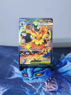 SIR Pokemon Ascended Heroes Mega Emboar EX 273/217 Holo - Image 1