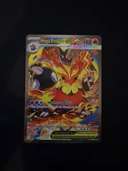 Mega Emboar EX 273/217 Ascended Heroes SIR Pokemon TCG Pack Fresh Mint NM - Image 4