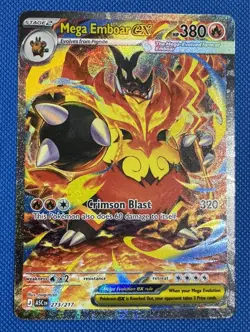 Mega Emboar Ex - 273/217 - SIR - Ascended Heroes - Pokemon Card - Image 1