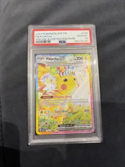 Pokemon Pikachu EX Special Illustration Card 238/191 Surging Sparks PSA 10 - Image 1