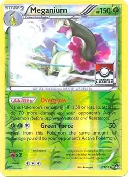 MEGANIUM (POKEMON LEAGUE) 3/122 HOLO LEAGUE & CHAMPIONSHIP CARDS POKEMON NM/M - Image 3