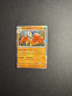 2025 Pokemon Mega Evolution 073 Hariyama Holo Rare In Hand US Seller 🥊 - Image 1