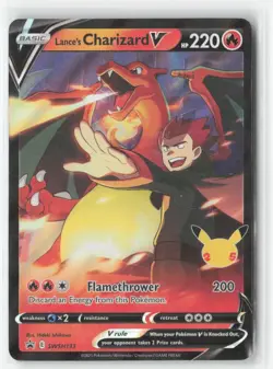 SWSH: Sword & Shield Promo Cards #SWSH133 Lance's Charizard V - Image 1