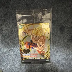Son Goku FP-034 Release Event Winner Promo Gold Sealed Dragon Ball Card English - Image 2