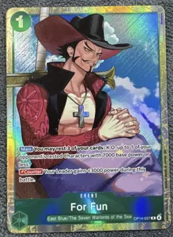 For Fun (Premium Card Collection -Best Selection Vol. 6-) OP14-037 One Piece - Image 1