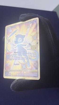 Mew 025/025 NM Gold Secret Rare Card Celebrations Pokemon TCG - Image 2