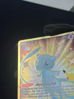 Mew 025/025 NM Gold Secret Rare Card Celebrations Pokemon TCG - Image 5
