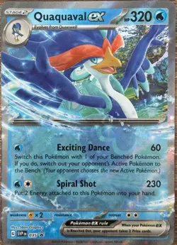 Quaquaval ex - Holo SV: Scarlet & Violet Promo Cards SVP035 NM - Image 1