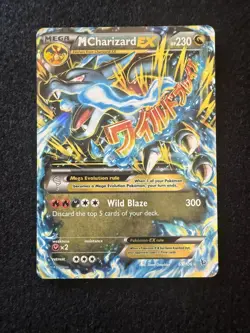 Pokemon Card - XY Flashfire M Charizard EX 69/106 Near/Mint condition ! - Image 1