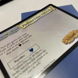 Harry Potter TCG Professor Filius Flitwick Holo Foil Card 15/116 WOTC - Image 1