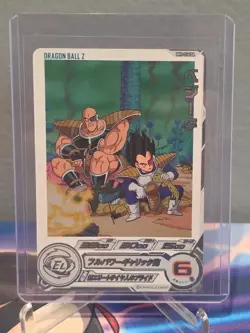 Bandai Super Dragon Ball Heroes card BM9-036 DA Vegeta & Nappa - Image 3