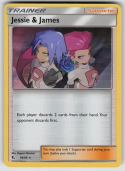 Jessie & James Hidden Fates HIF Holofoil NM - Image 1