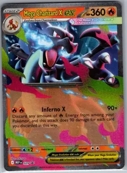 Mega Charizard X ex - 029 ME: Mega Evolution Promo - Pokemon Card - NM - Image 1