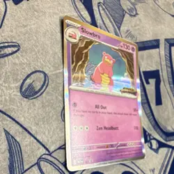 Nintendo Pokemon TCG Slowbro 083 Holo Rare Stage 1 HP 130 Pitch Black 2020 - Image 3