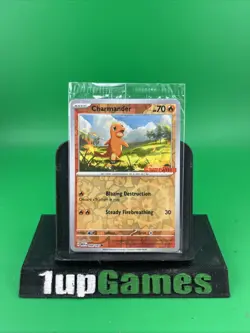 Pokemon 151 Charmander 004/165 Sealed GameStop Promo TCG Pokemon Card - Image 1