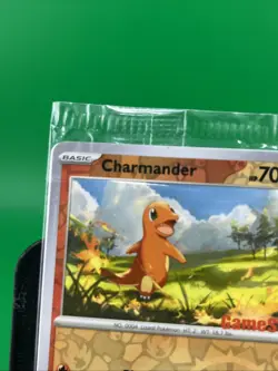 Pokemon 151 Charmander 004/165 Sealed GameStop Promo TCG Pokemon Card - Image 2