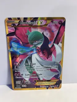 Pokemon TCG Gardevoir EX 116/114 XY Steam Siege Secret Rare Full Art Holo - Image 1