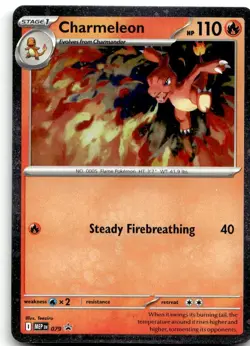 Charmeleon (Cosmos Holo) 079 Promo ME: Mega Evolution Promo Pokemon Near Mint - Image 1