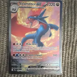 The Pokemon Company Salamence ex 187/159 Sv09 Journey Together Full Art Holo EN - Image 1