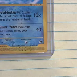 Pokemon TCG Wartortle 92/165 Expedition Base Set Stage 1 80HP - Image 5