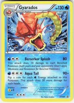 Gyarados XY109 Holo Promo XY Promo Pokemon Lightly Played - Image 1