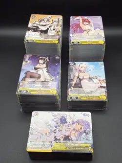 Playset Weiss Schwarz Azur Lane Vol. 2 (4 of Each) RR/R/CR/U/C - English Playset - Image 1