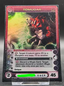 Chaotic Card : (Max E) Tomugar BTD First Edition Super Rare creature - Image 1
