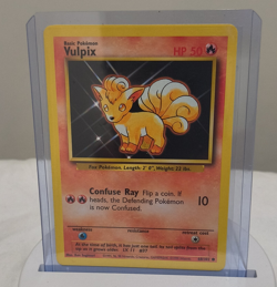 Vulpix Mint NM Very Rare 68/102 Base Set 1999 Pokemon Card - Image 1