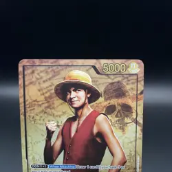 One Piece Premium Card Collection Live Action Edition Monkey.D.Luffy P-047 (A) - Image 2