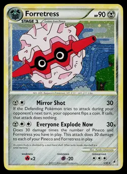 Pokemon Card - Forretress Call of Legends 5/95 Holo Rare - Image 1