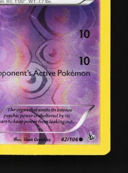 Espurr 42/106 MP Flashfire English Pokemon Card TCG - Image 4