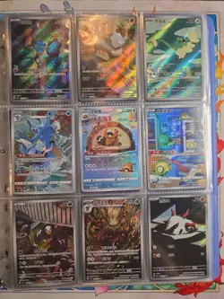 180 Pokemon Card Lot V VMAX EX Full Art Holo Rare AR SR Binder Collection - Image 1