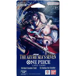 Bandai One Piece Card Game The Azure Sea's Seven Sleeved Booster Pack English - Image 1