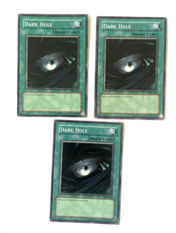 Dark Hole - SDK-022 / SDJ-026 - Common - Unl Edition - LP - Yugioh! X3 - Image 1